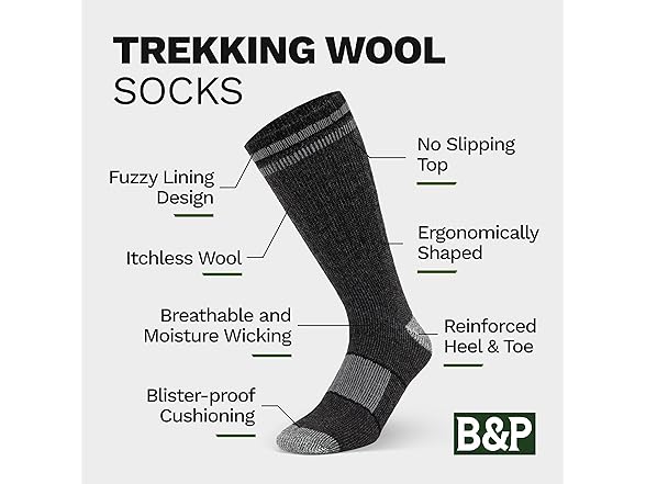 B&P High-Performance Men's Socks 3-Pairs