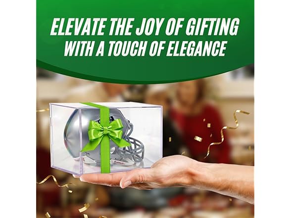 Mini Football Helmet Display Case