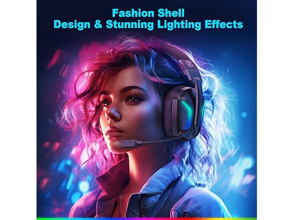 (NEW) Fachixy Wireless Gaming Headset