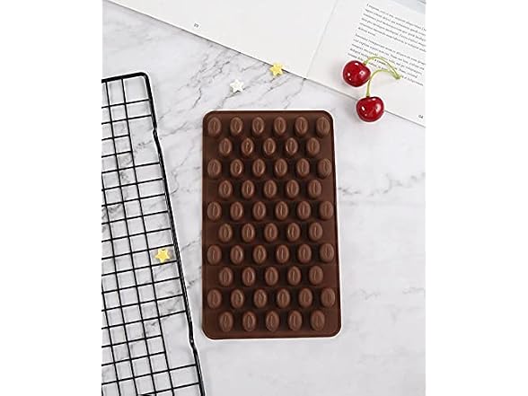 WOIWO 1 PC Mini Coffee Bean Silicone Mold