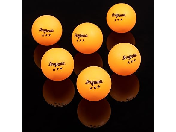 EastPoint Grade 3-Star Table Tennis Balls 6 Pack