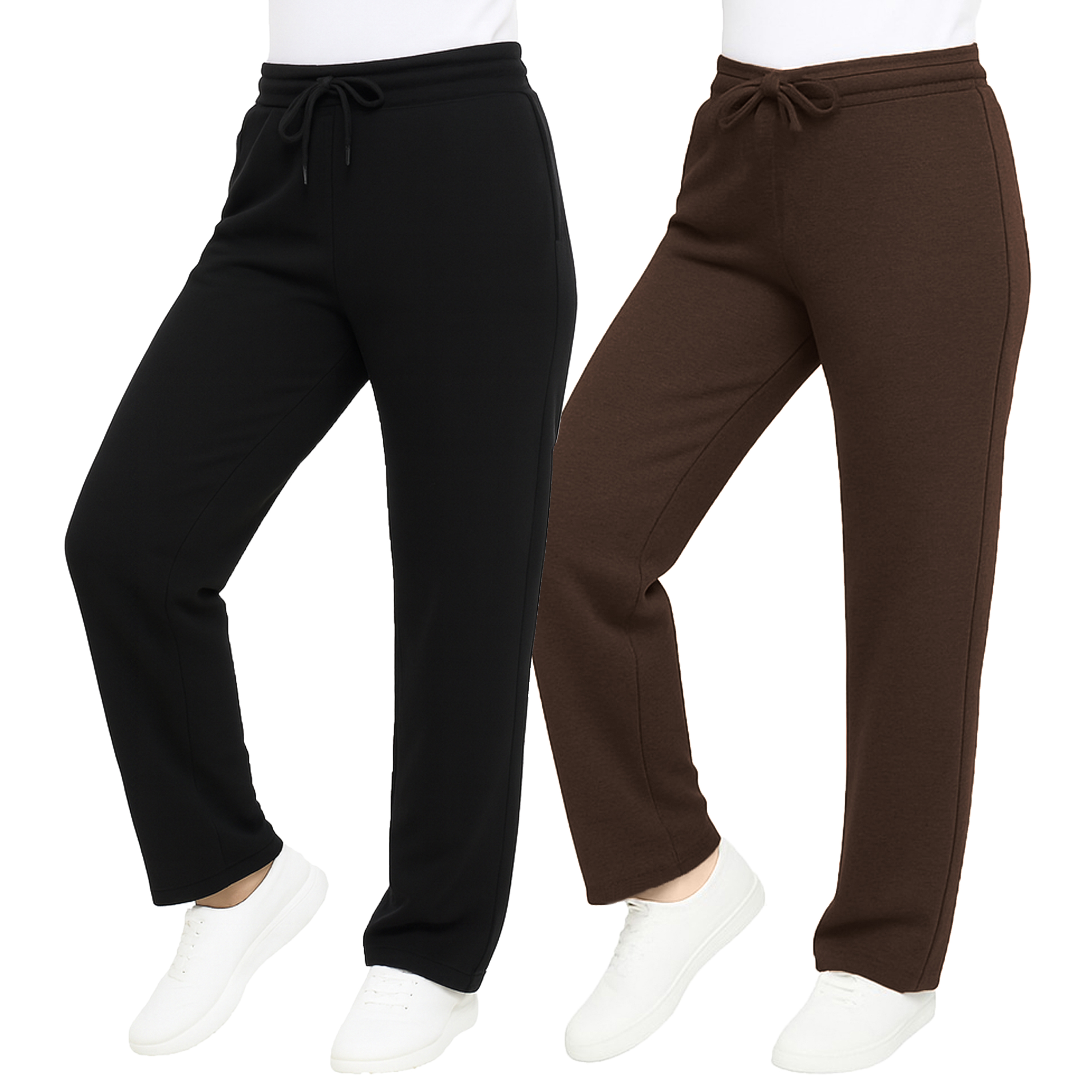 Womens Heavyweight Loose Fit Sweatpants - Gallery 31