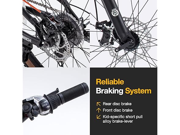 Royalbaby Kids Mountain Bike 24In 8 Speed