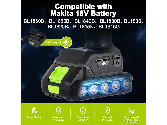 FABOKA FA0901 2-IN-1 Impact Wrench and Driver - Gallery 6