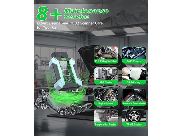Engine Gear OBD2 Scanner Bluetooth