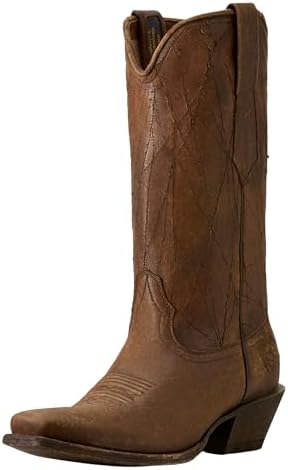 ARIAT Men’s Yellowstone Shepherd Western Boot, Naturally Distressed Brown/Naturally Distressed Allegro, 11.5 Wide
