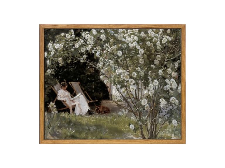 KBKBART 12L" x 16W" Vintage Wall Art Bedroom Décor French