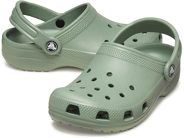 Crocs Classic Kids Clog Moss