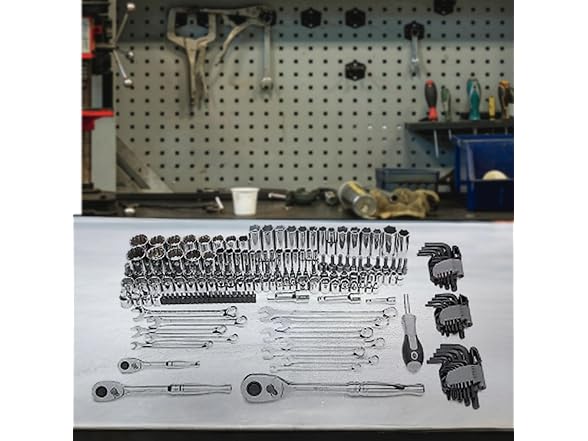 Master Mechanic 180 Piece Mechanics SAE and Metric