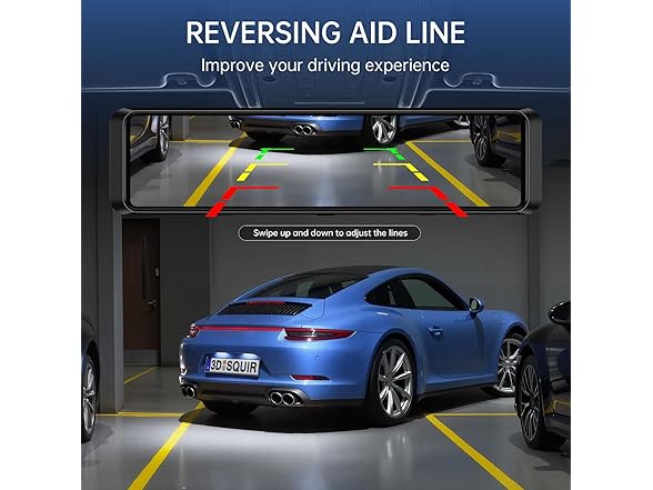 4K Rear View Mirror Camera | 12"