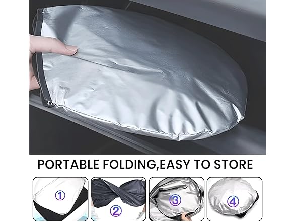 Tesla Model 3 Windshield Sun Shade