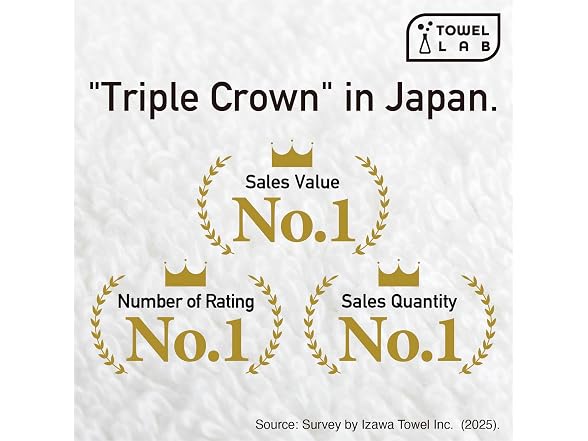 Towel Laboratory Bath Towels Set of 4 [Japan Technology]