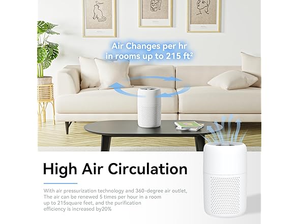 YARIKI Air Purifiers for the Home