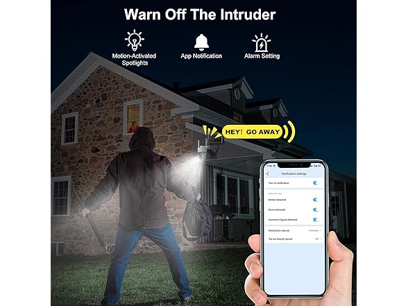FANCYSEPT 4G LTE Cellular Solar Security Camera