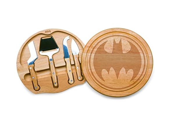 DC Comics Batman Bat Signal Circo Cheese Board & Knife Set