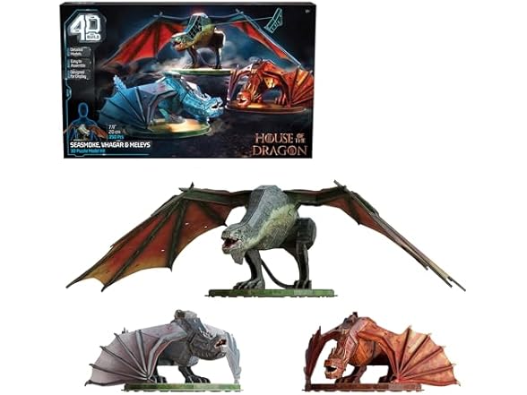4D Build, House of the Dragon Dragon 3-P