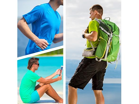 Corna Men (XL) Neon Shirts Crew Neck Dry T Shirt