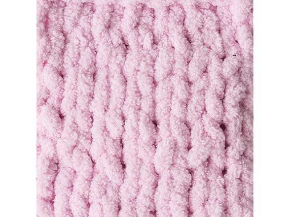 Bernat Baby Blanket Yarn, 3.5oz, Super Bulky Pink