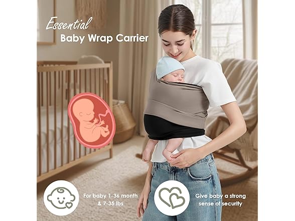 Shiaon Baby Wrap Carrier