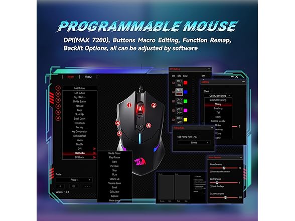 Redragon Gaming Keyboard and Mouse