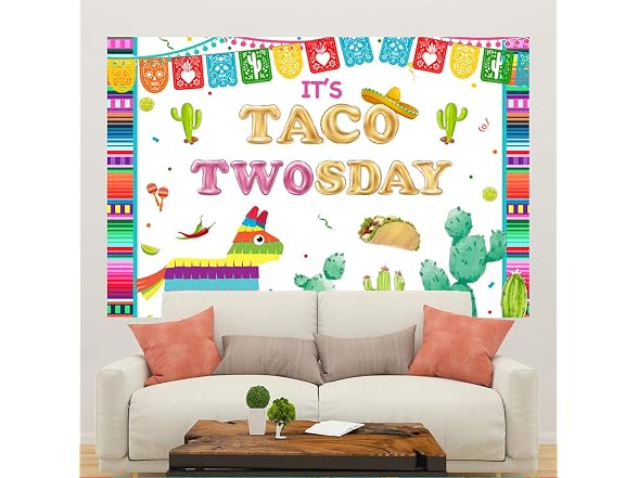 Ticuenicoa 5×3ft Fiesta Taco Twosday