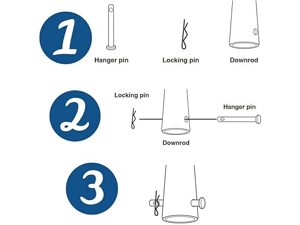Progress Lighting Fan Downrod
