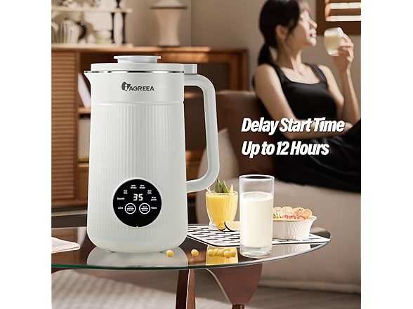 8-in-1 Nut Milk & Soy Milk Maker