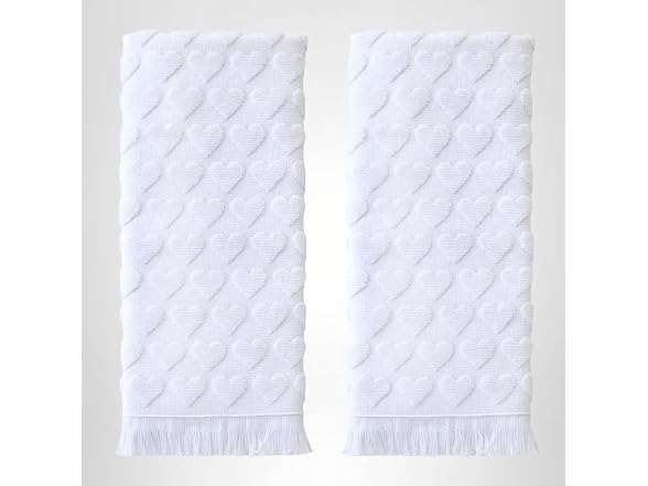 SKL Home Valentine's Day Heart Jacquard 100% Cotton 2Pc - Gallery 7