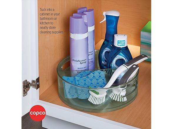 Copco Storage Turntable with Removable Dividers