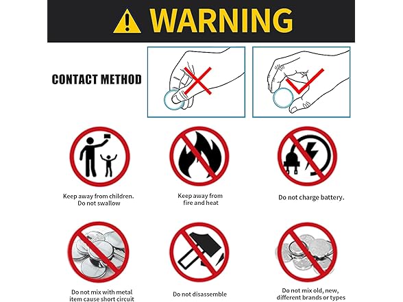 Pinochi Key Fob Battery Replacement for Honda