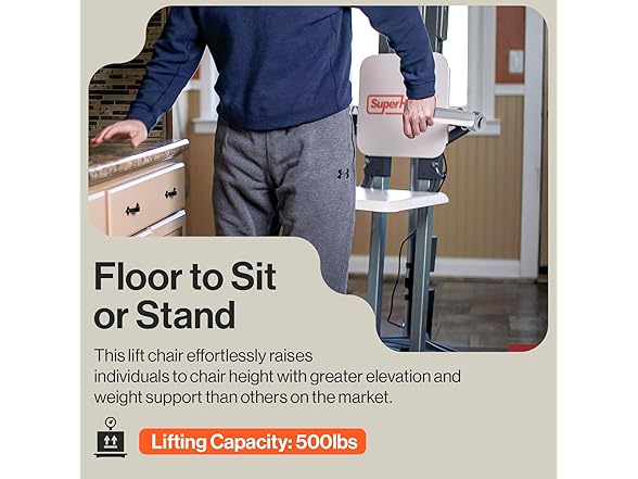 SuperHandy GUT168 GoRise FS Floor to Stand Lift