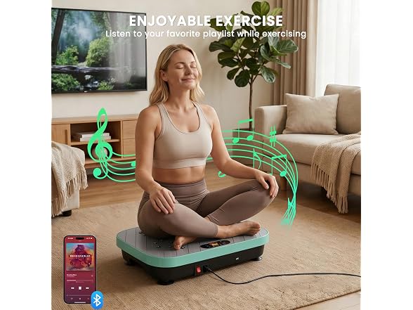 TISSCARE Green Vibration Plate Exercise Machine