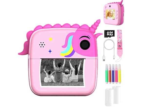 COOPOY  Kids Camera for Girls Boys