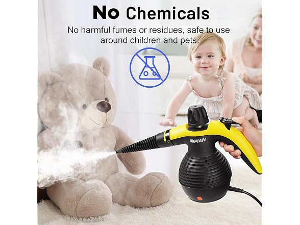 AKPIAN Handheld Steam Cleaner, Steamer fo