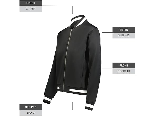 Holloway Women V-street Full Zip Jacket