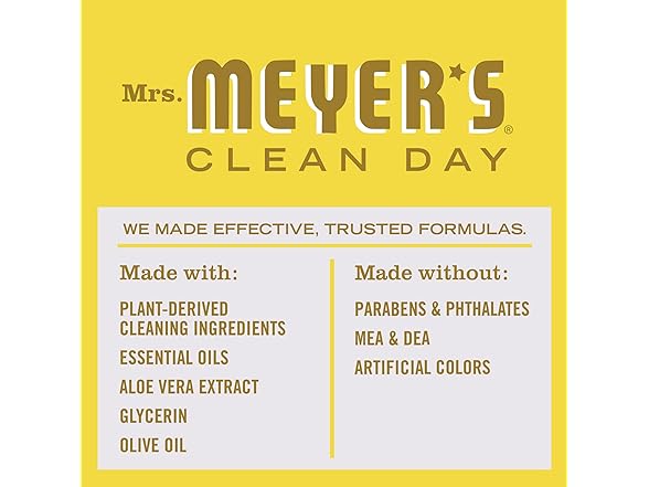 MRS. MEYER'S CLEAN DAY Liquid Hand Soap, Daisy, 12.5 OZ