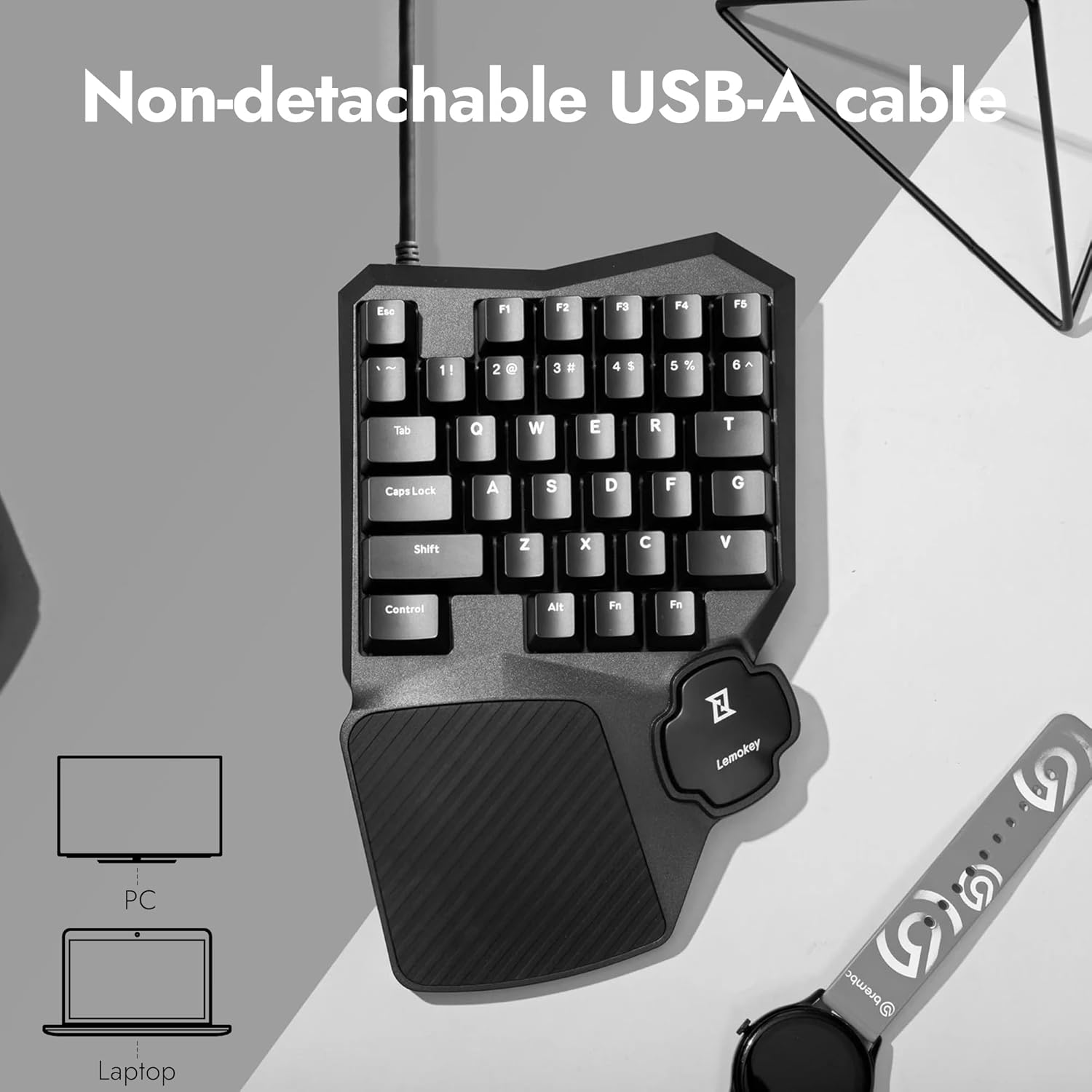 LEMOKEY X0 One Handed Gaming Keyboard - Gallery 12