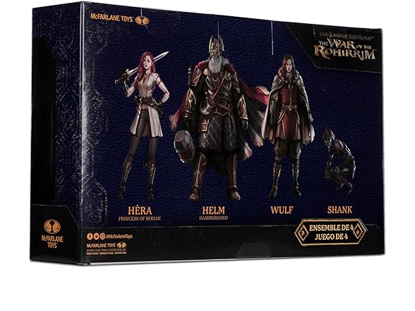 McFarlane Toys - The Lord of Rings 4 Pack