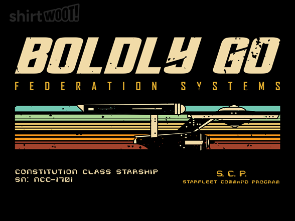 Retro Vintage Starship