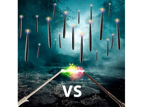 HP Floating Candles 20 Pack Black