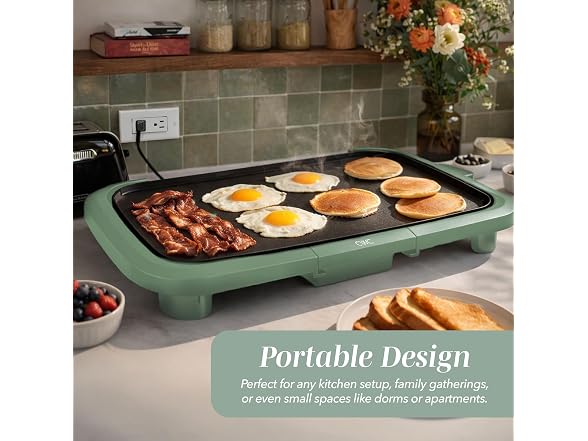 Electric Griddle 1200W
