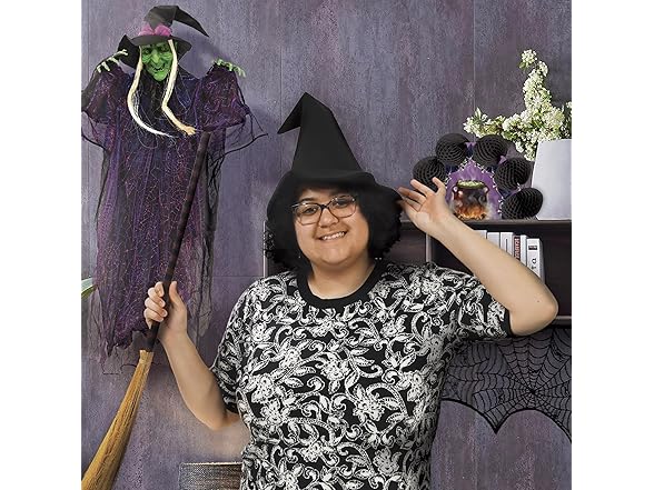 Beistle 2 Count Witch Hat for Halloween