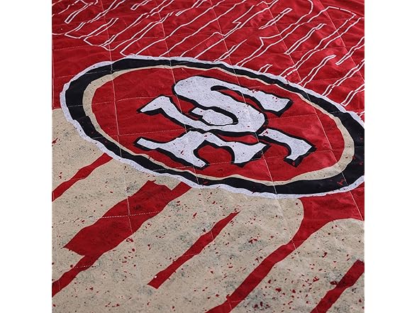 SAN FRANCISCO 49ERS Big Game Sherpa Lined Throw