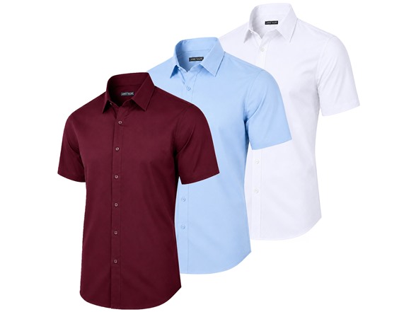 Burgundy - Light Blue - White