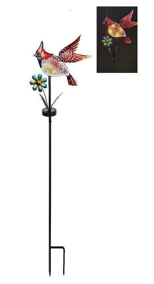 29.9" Solar Glass Cardinal Stake - Gallery 2