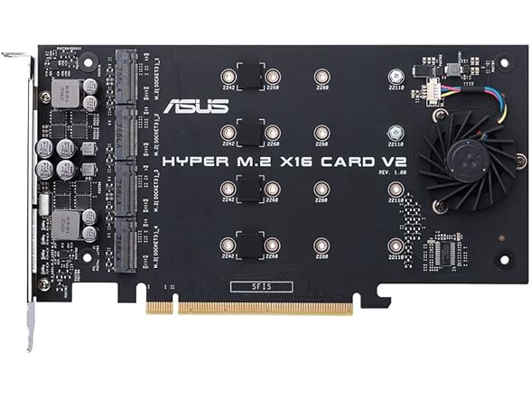 ASUS Hyper M.2 x16 Card v2 4 x M.2