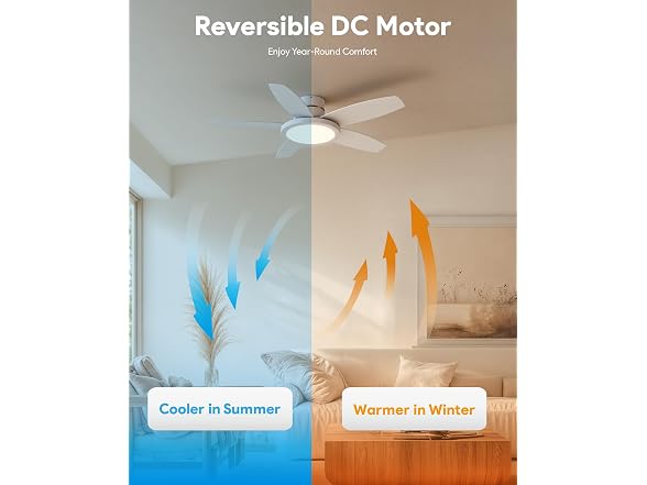 VONLUCE RGB 42in Ceiling Fan Control