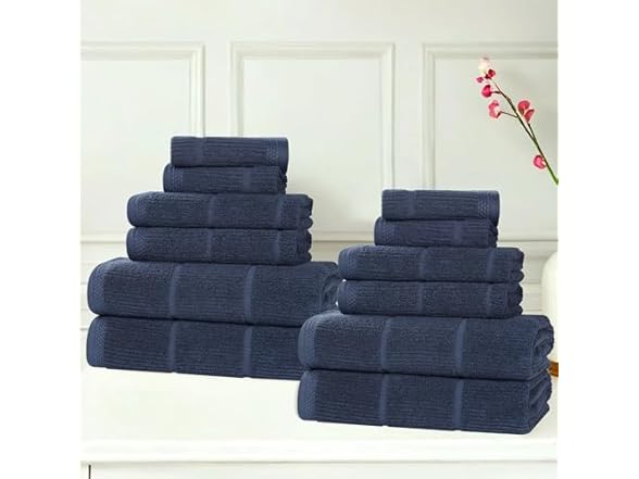 12 PC Navy Blue