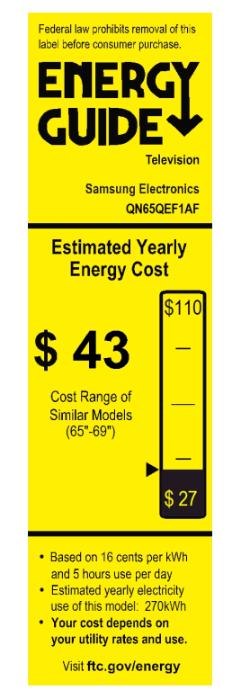 Samsung QLED QEF1 4K Samsung Vision AI Smart TV (2025) (Factory Reconditioned) - Gallery 16