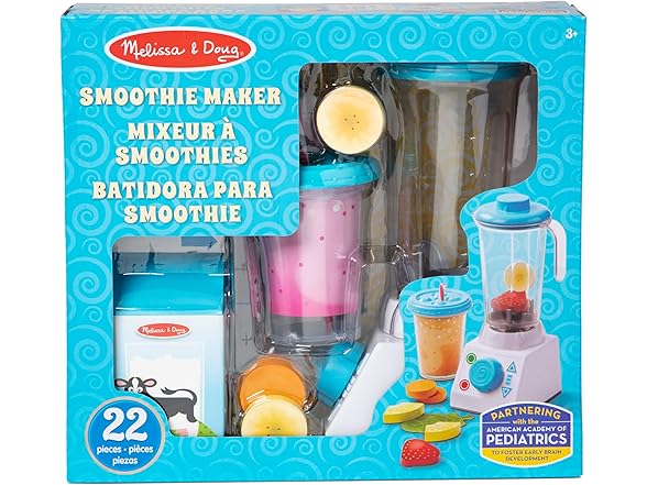 Melissa & Doug Smoothie Maker Blender Set